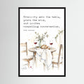 The Table - Framed Fine Art Print
