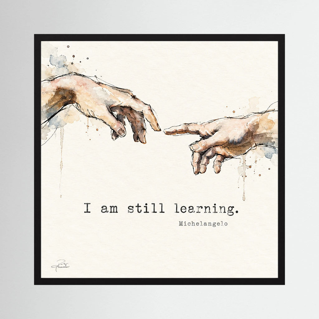 Still Learning - Framed Fine Art Print