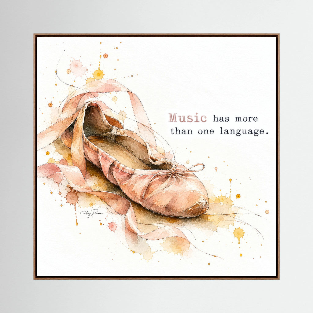 The Dance - Framed Canvas