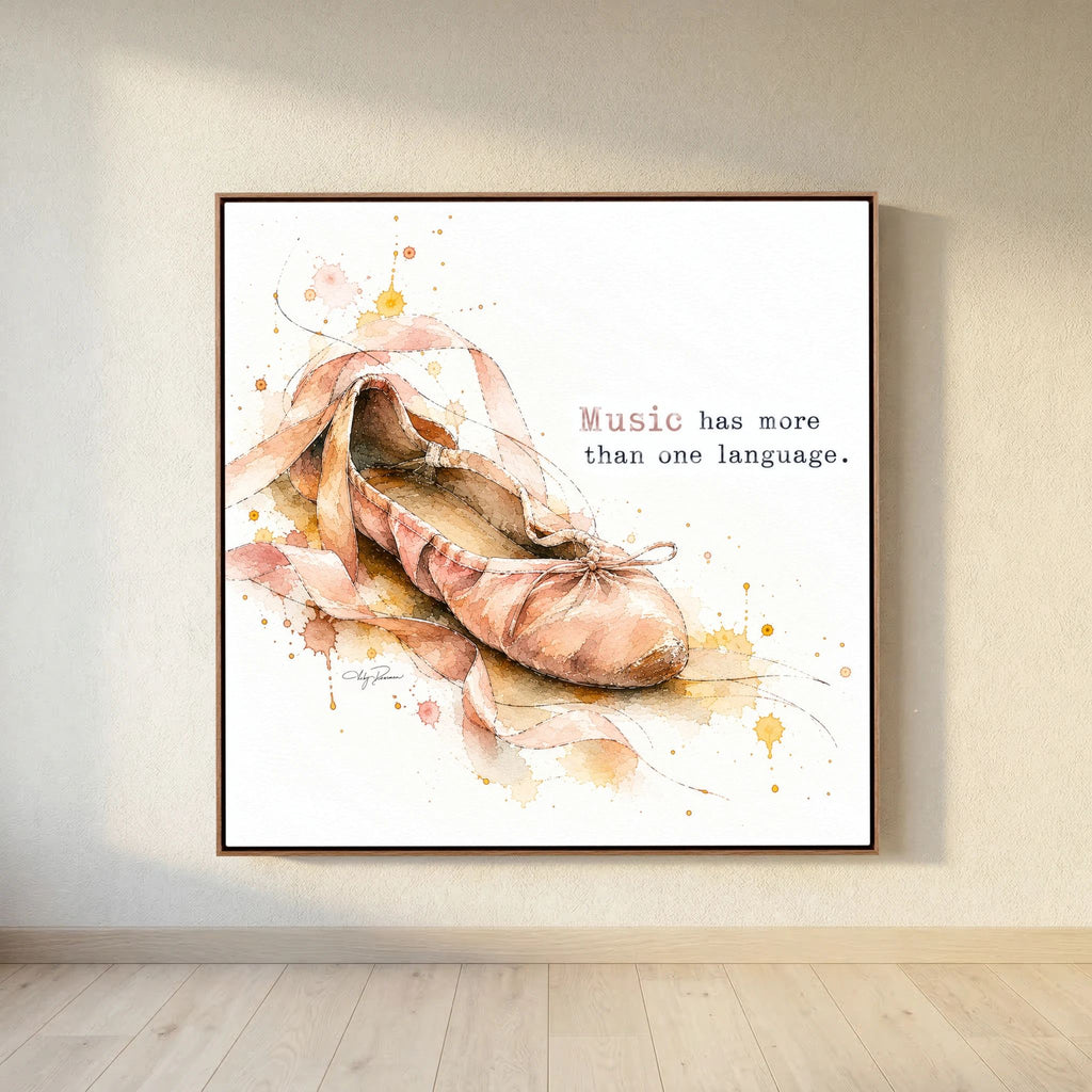 The Dance - Framed Canvas