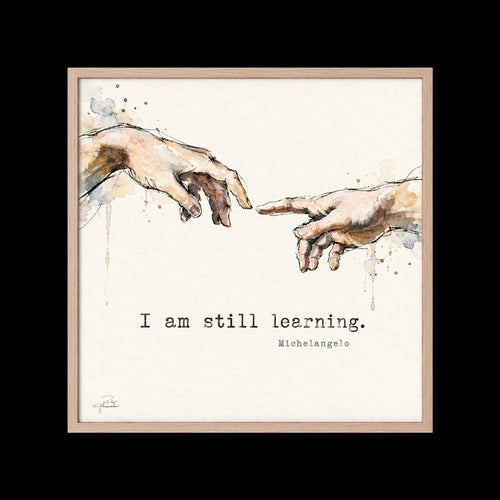 Still Learning - Framed Fine Art Print