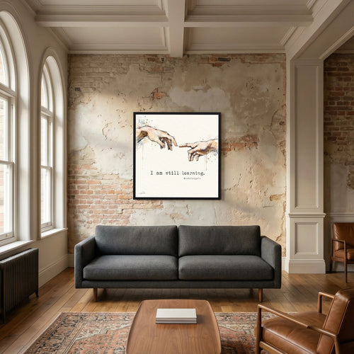 Still Learning - Framed Fine Art Print