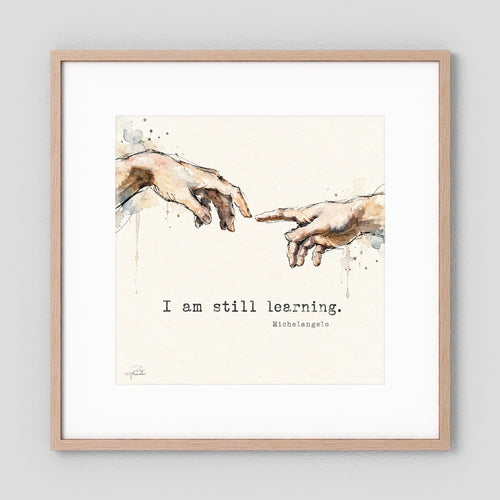 Still Learning - Framed Fine Art Print