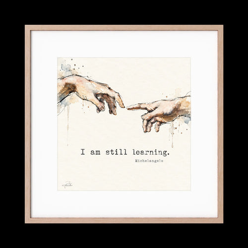 Still Learning - Framed Fine Art Print