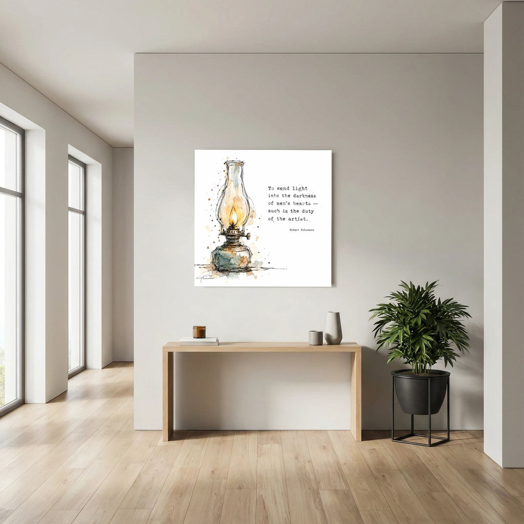 The Lamp - Unframed Fine Art Print
